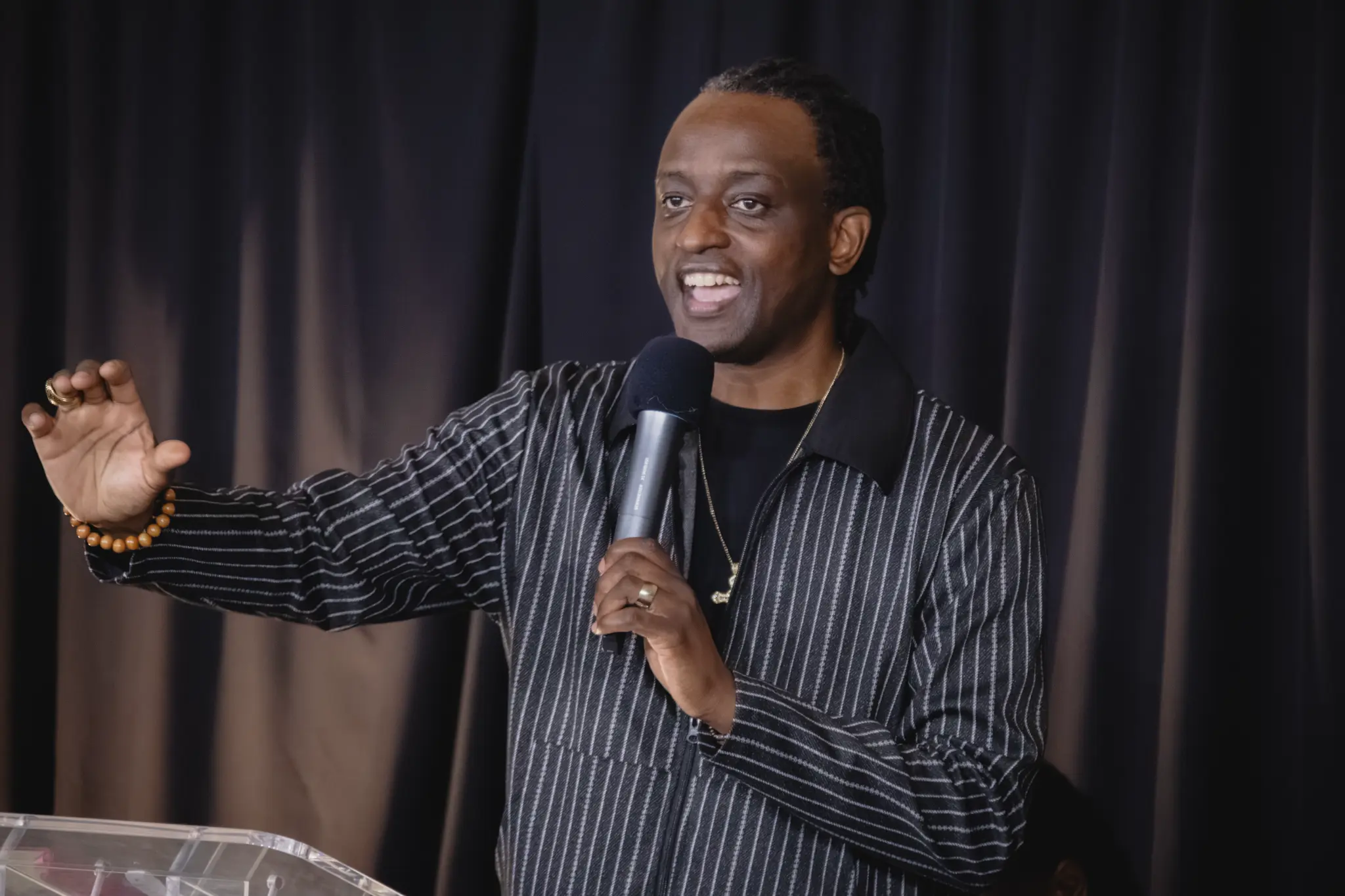 Joe Benjamin speaking